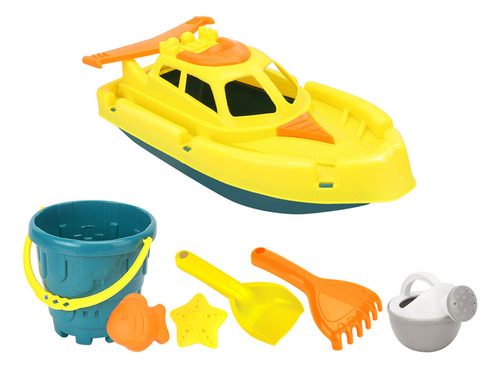 1 Juego De Juguetes Para Niños, Playa Y Playa, Yate Para Exc