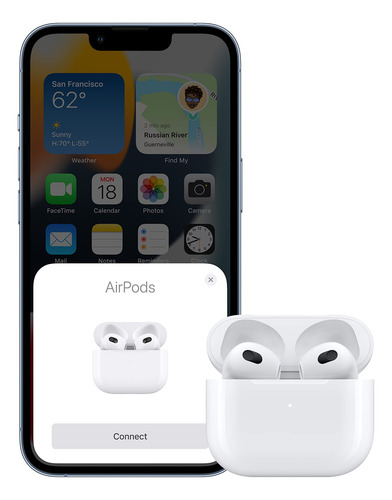 Auriculares Inalámbricos Apple AirPods (3.ª Generación)