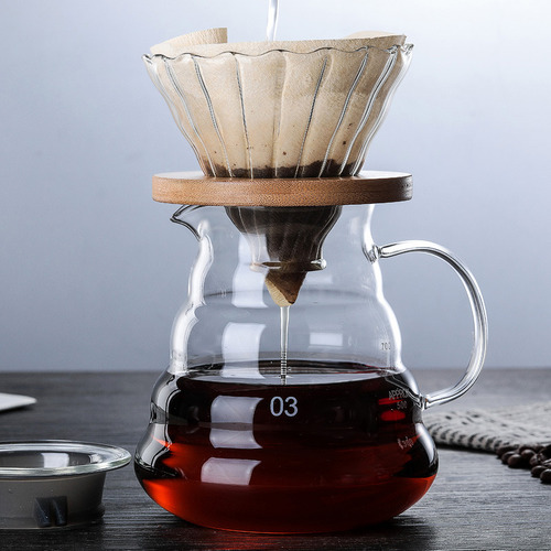 Filtros Reutilizables Con Gotero De Café De Madera Para V60