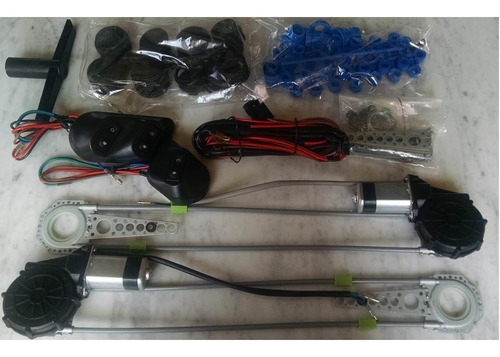 Kit Universal Motor Sube Vidrios Eléctricos 2 Puertas, 12v.
