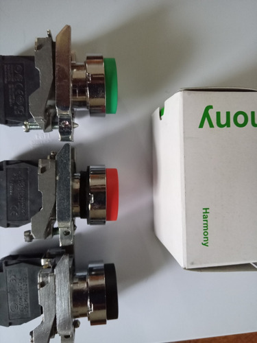 Pulsadores Electricos N.o Y N.c Nuevos En Su Caja Con Garant