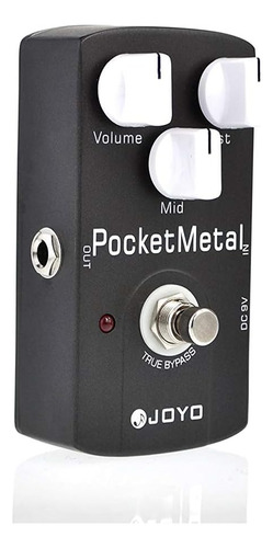 Pedal De Distorsión Metálico Joyo, Enorme Distorsión Con Bot