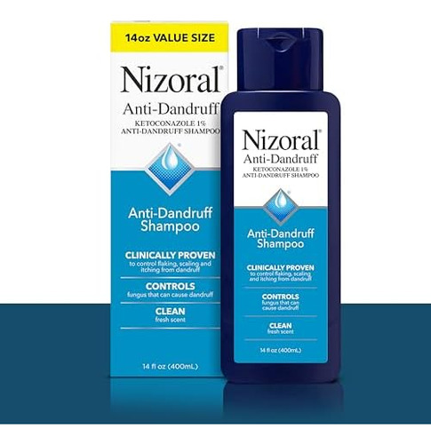 Shampoo Anticaspa Nizoral Com 1% De Cetoconazol, Aroma 14