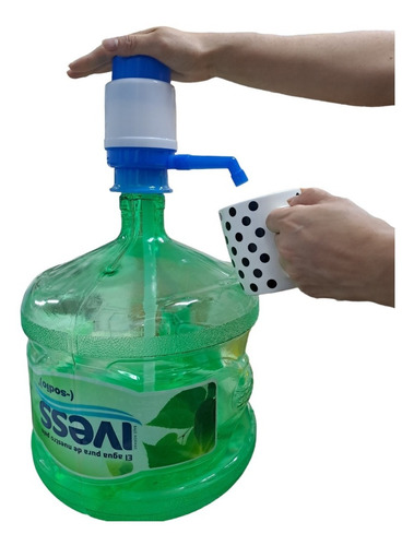 Imagen 1 de 5 de Dispenser Bomba Manual Universal Botellas Bidones Agua 