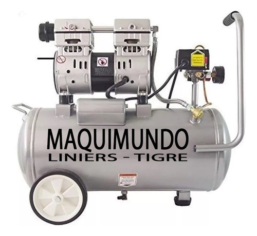 Compresor De Aire Odontologico 40 Lts 1,5 Hp Profesional 