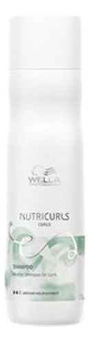 Shampoo Nutricurls Rulos Sin Sulfatos 250ml Wella