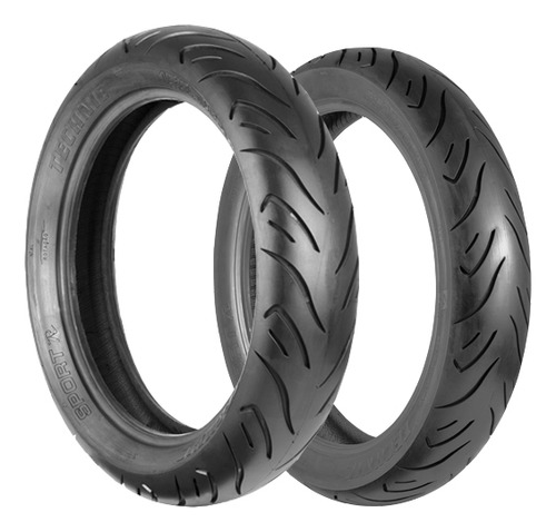 Par Technic 180/55-17 Tras 120/70-17 Diant Xj6 Cb500 Hornet'