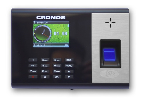 Imagen 5 de 10 de Reloj Cronos Hh59s Huella Control Horario Asistencia Accesos