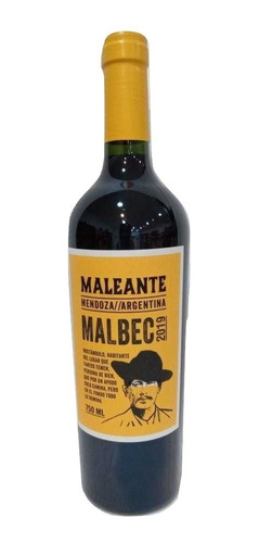 Vino Malbec Maleante Vinos Finos Tinto