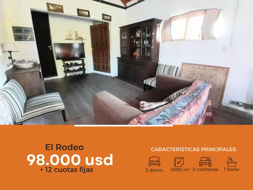 Casa En Venta - 2 Dormitorios 1 Baño 2 Cocheras - 1000mts2 - Abasto [financiada]