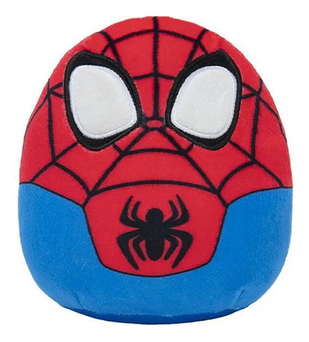 Peluche Squishmallows Marvel Spider-Man, Sunny 3175, color rojo