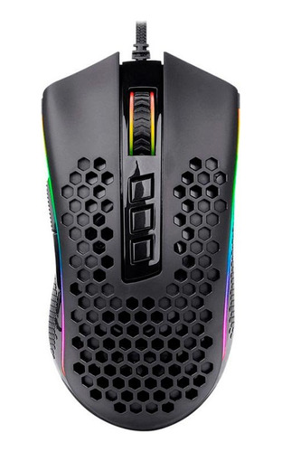 Mouse Gamer Redragon Storm Elite M988 Rgb Black