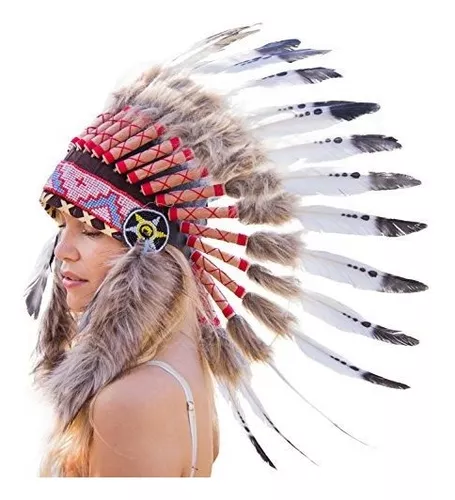 Sombrero Indigena Plumas