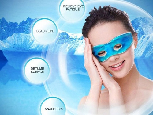 Imagen 4 de 4 de Eye Mask Antifaz Gel Descongestivo Relax Frio Calor