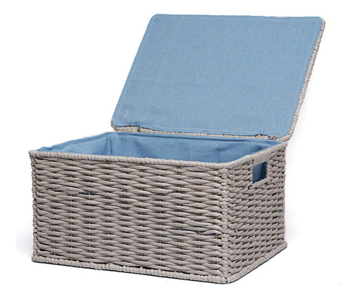 Cesta Tejida De Almacenamiento Para La Colada, Cesta