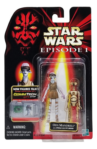 Hasbro - Episodio 1 - Star Wars - Ody Mandrell Con Otoga 222
