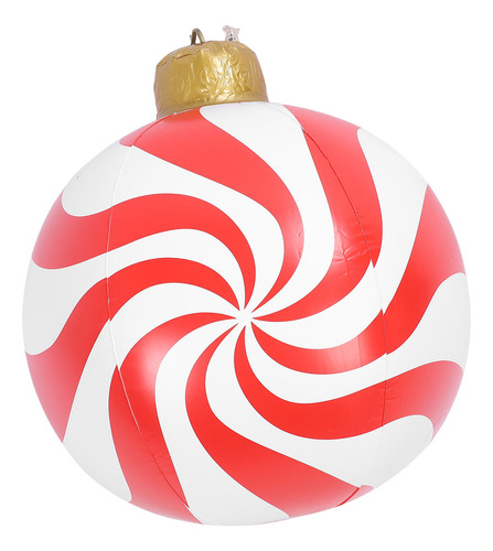 Bola De Navidad Inflable De Pvc De 23.62 Pulgadas Con Forma