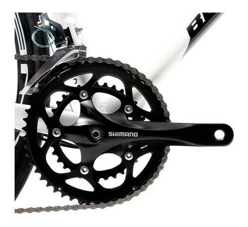 Imagen 5 de 9 de Bicicleta Belfort Copan Sora R700 T50 Blanco Negro 2022