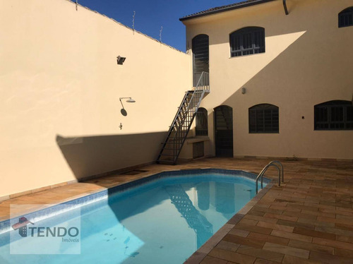 Imagem 1 de 30 de Imob02 - Sobrado 446 M² - Alugar - 5 Dormitórios - 5 Suítes - Jardim América - Indaiatuba/sp - So0665