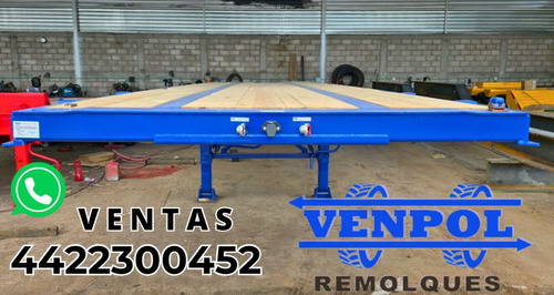 Plataforma Extensible Extendible 53-80ft 3 Ejes P/ Durmiente