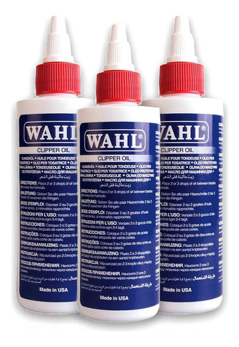 Imagen 2 de 3 de Aceite Lubricante Wahl Original Para Maquinas De Afeitar