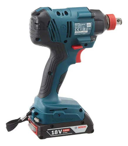 Llave Impacto Inalambrica 18v 2 Bater 1,5ah Bosch Gdx 180-li