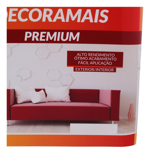 Tinta Premium Decora Fosco Reveste Mais 3,6L