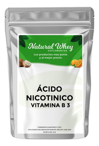 Niacina Vitamina B3  50 Gramos