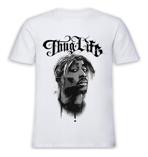 Remera 2pac Thug Life - Hip Hop - Tupac Shakur