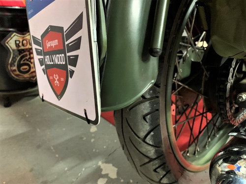 Imagem 12 de 17 de Royal Enfield Green Battle 500 Classic Verde 13 Mil Km 2017