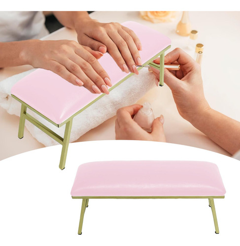 Descanso De Braço De Mão De Manicure, Travesseiro De Rosa