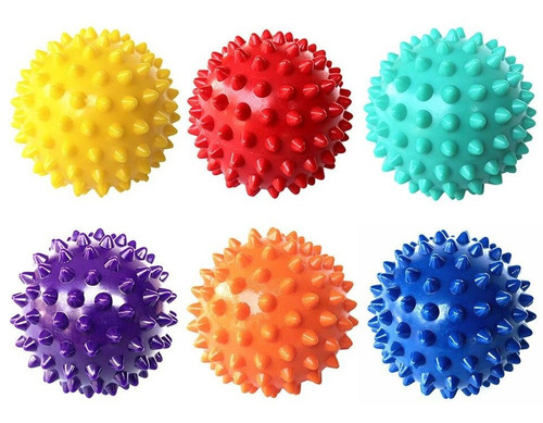 Pelotas Pinchos Pilates Masajes Pelotitas 4cm Goma