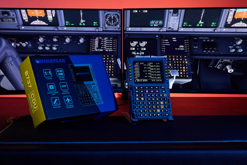 Painel De Controle Do Simulador De Voo Sydysoso Wingflex B73