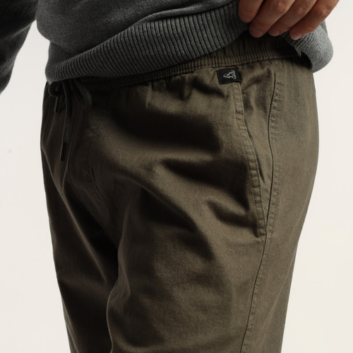 Pantalón Hombre Kevingston Babucha Cabral Gabardina Verde