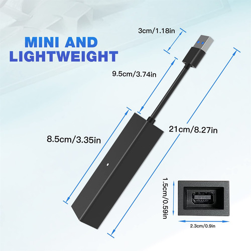 Adaptador De Cámara Para Cable Conversor Psvr/ps5 Vr, 5 Cons