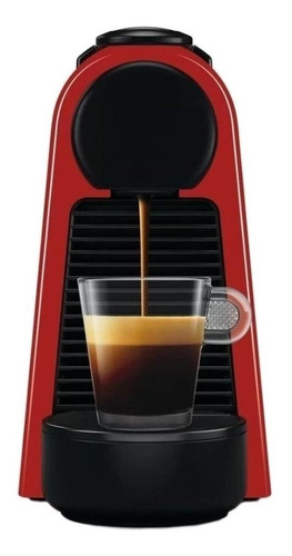 Cafeteira Nespresso Essenza Mini D automática red para cápsulas monodose 220V