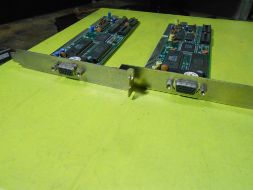Placa De Video Isa Hualon Hm86314q 256k 16-bit Isa - Retro (Usado)
