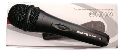 Microfono Alambrico Profesional Saypro Cable De 2mts 