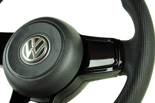 Imagem 4 de 7 de Volante Esportivo Gti Mk7 Preto Completo Golf 2008 2009 2010