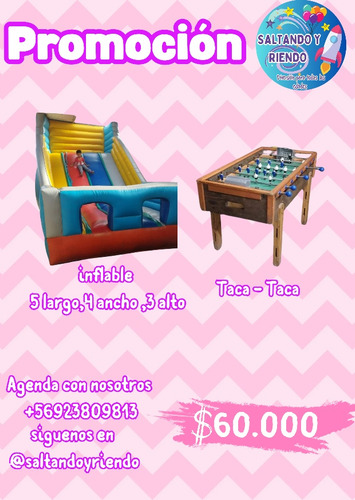 Arriendo De Juegos Inflables Y Mecanicos