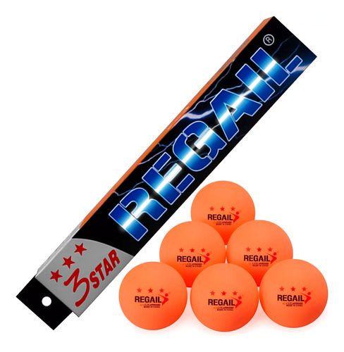 Set X6 Pelotas Ping Pong Calidad Premium Pelotitas - El Rey