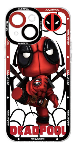 Funda Marvel Deadpool Groot Para iPhone 15, 11, 12, 13, 14,