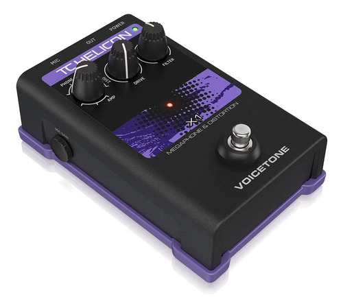 Stompbox Tc-helicon Voicetone X1 Con Un Solo Botón Para Dram