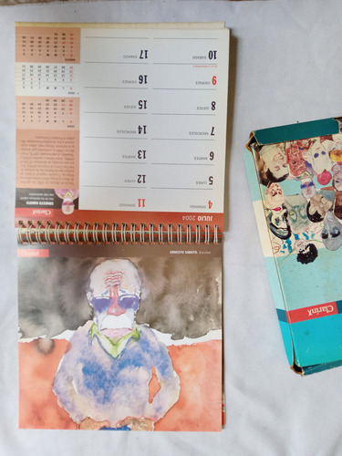 Almanaque Calendario Antiguo * Clarin 2004 Personajes Argent Personajes (Usado)