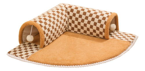 Cama Túnel Para Gatos 2 En 1 Cama Túnel Grande Para Gatos Ca