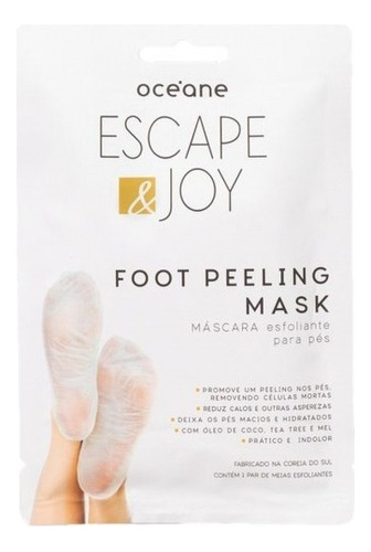 Máscara Esfoliante Para Pés - Foot Peeling Mask - Océane