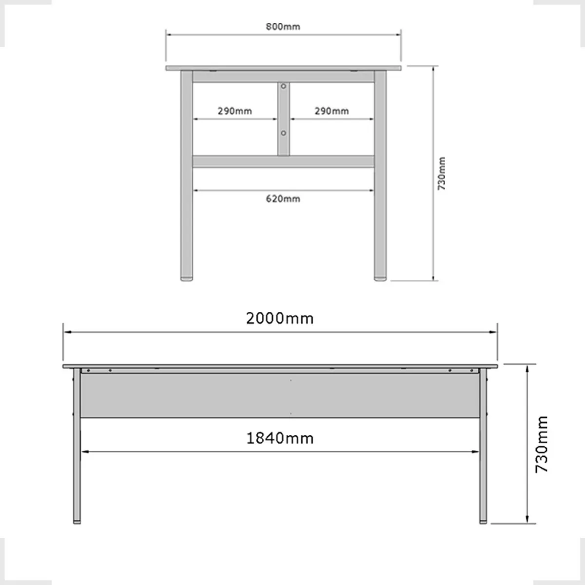 Primeira imagem para pesquisa de mesa reuniao 8 lugares