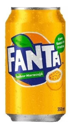 Fanta Gaseosa Sabor Maracuyá 350 Ml - Origen Brasil.