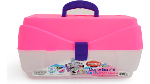 Caja 14 C/espejo Polinplast Vanity