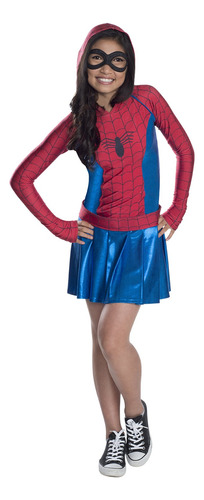 Rubies Marvel Classic Child's Spider-girl Hoodie Costum...